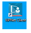 Ярлык программы ViPNet Client на рабочем столе