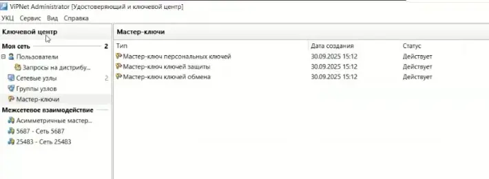 Удостоверяющий ключевой центр