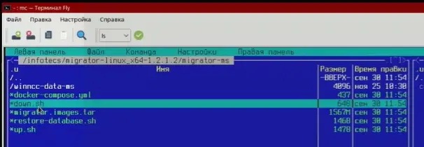 Ввод пароля администратора УКЦ в интерфейсе программы Терминал Fly 