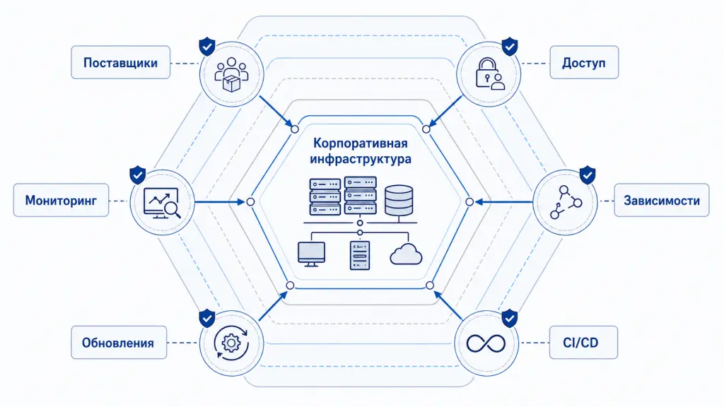 Многоуровневая защита цепочки поставок