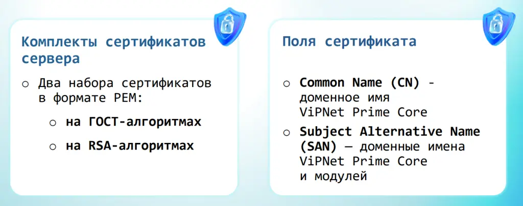 Сертификаты необходимые для работы с ViPNet Prime Какие сертификаты нужны для работы с ViPNet Prime