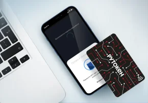 Смарт-карта Рутокен ЭЦП 3.0 NFC 3100, серт. ФСБ